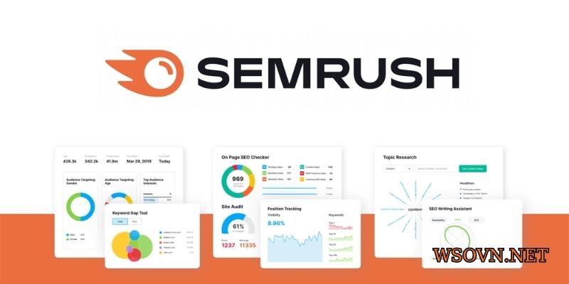 SEMrush là công cụ SEM phổ biến hàng đầu hiện nay 