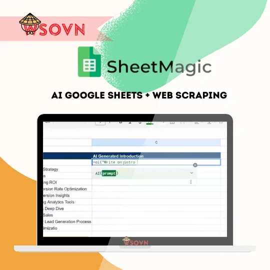 SheetMagic ChatGPT + Google Sheets Integration